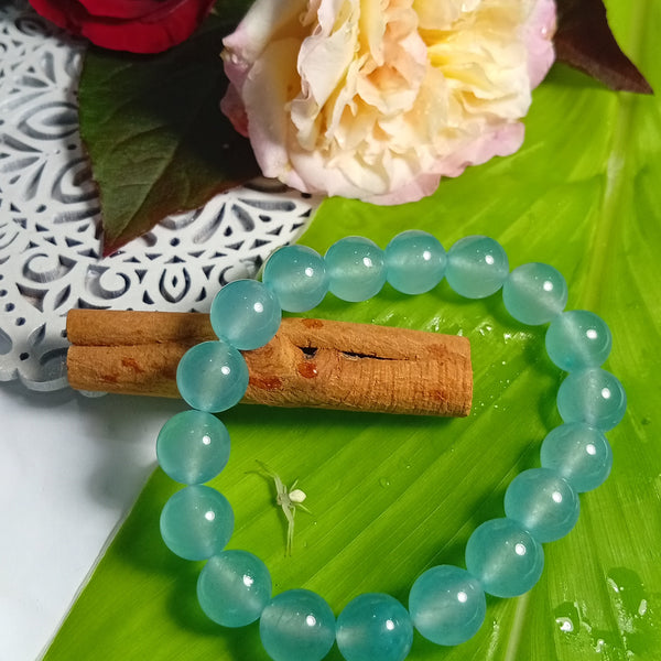Pulseira de Jade Azul – Paz & Serenidade