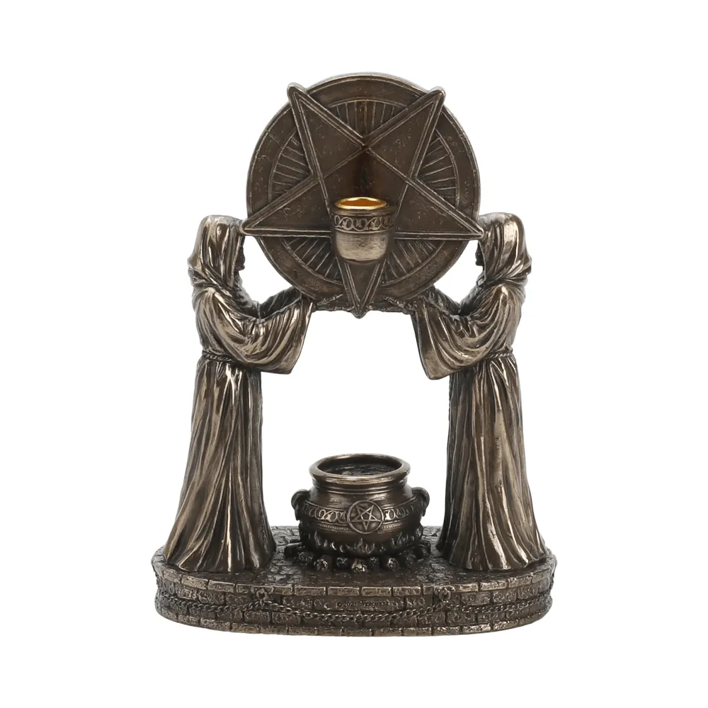 Incensário Cascata Altar Arcano – Coleção Encantos Místico Premium