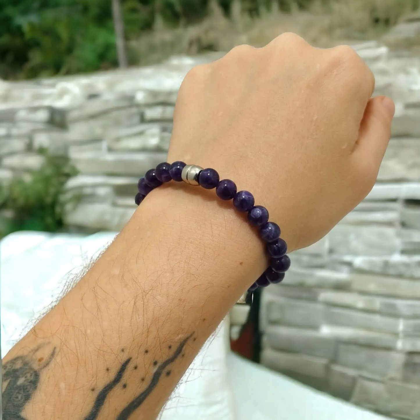 Pulseira de Ametista – Frequência Intuitiva & Serenidade Profunda
