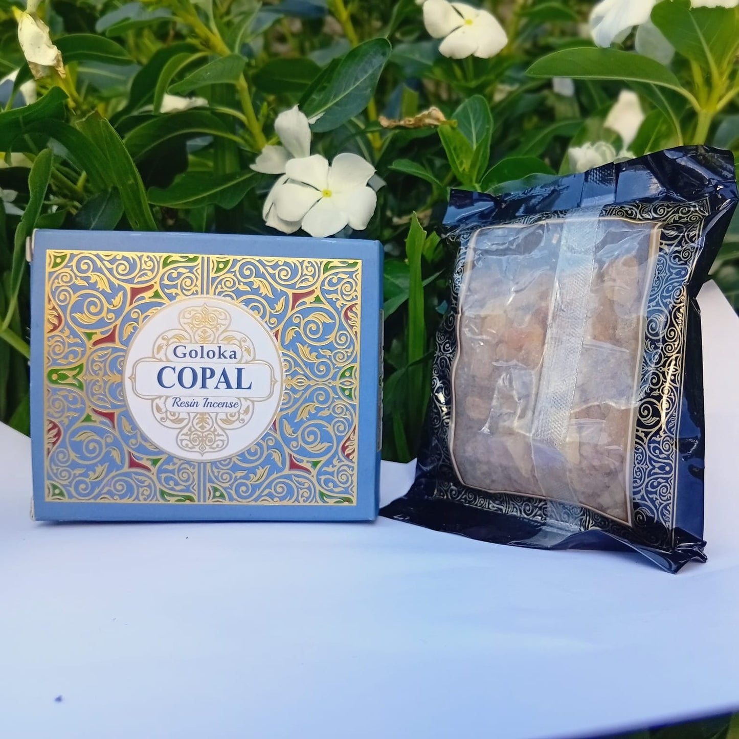 Incenso de Resina Copal Goloka – Purificação e Elevação Espiritual