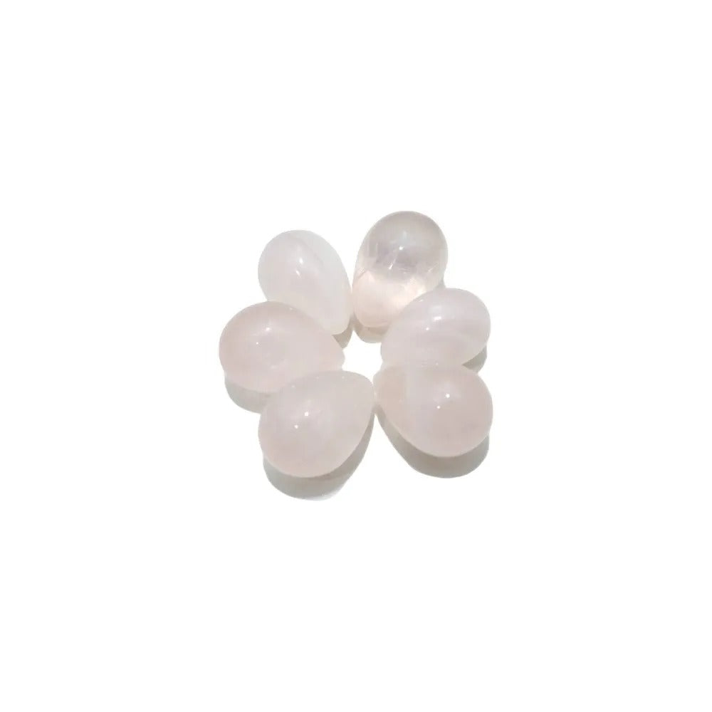 Yoni Egg de Quartzo Rosa – Ritual de Amor-Próprio, Autocuidado Íntimo e Cura Feminina